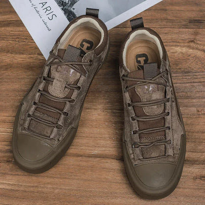 UrbanEdge - Sneakers in Pelle Vegana Premium
