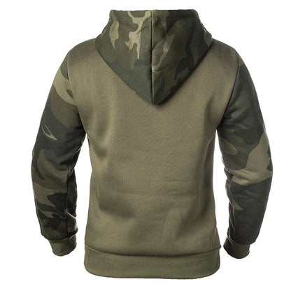 Peter | Herrhoodie i kamouflagefärger