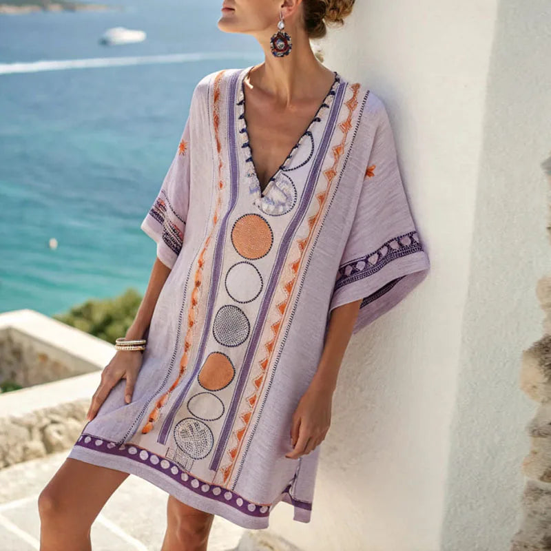 Esmee - Elegante e Confortevole Abito da Spiaggia per uno Stile Senza Sforzo