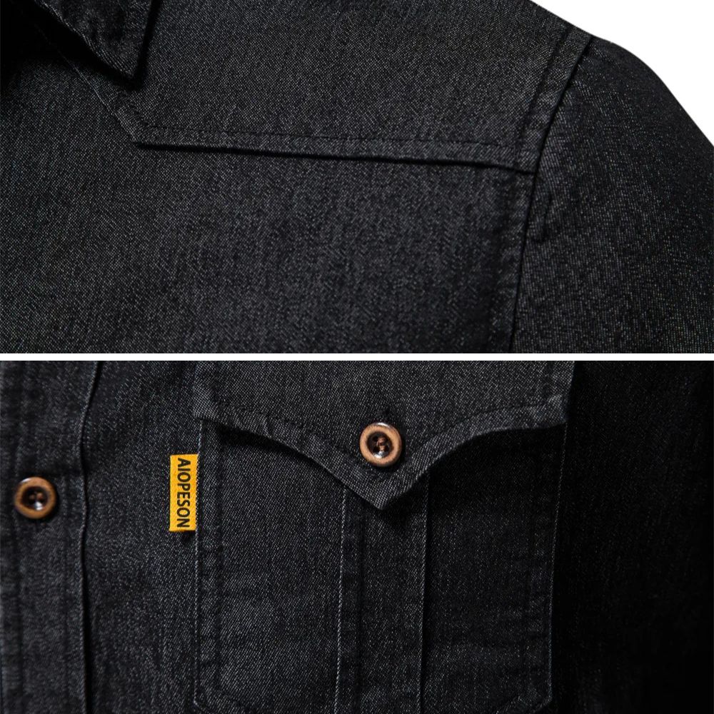 Xeric | Knäppt jeansskjorta