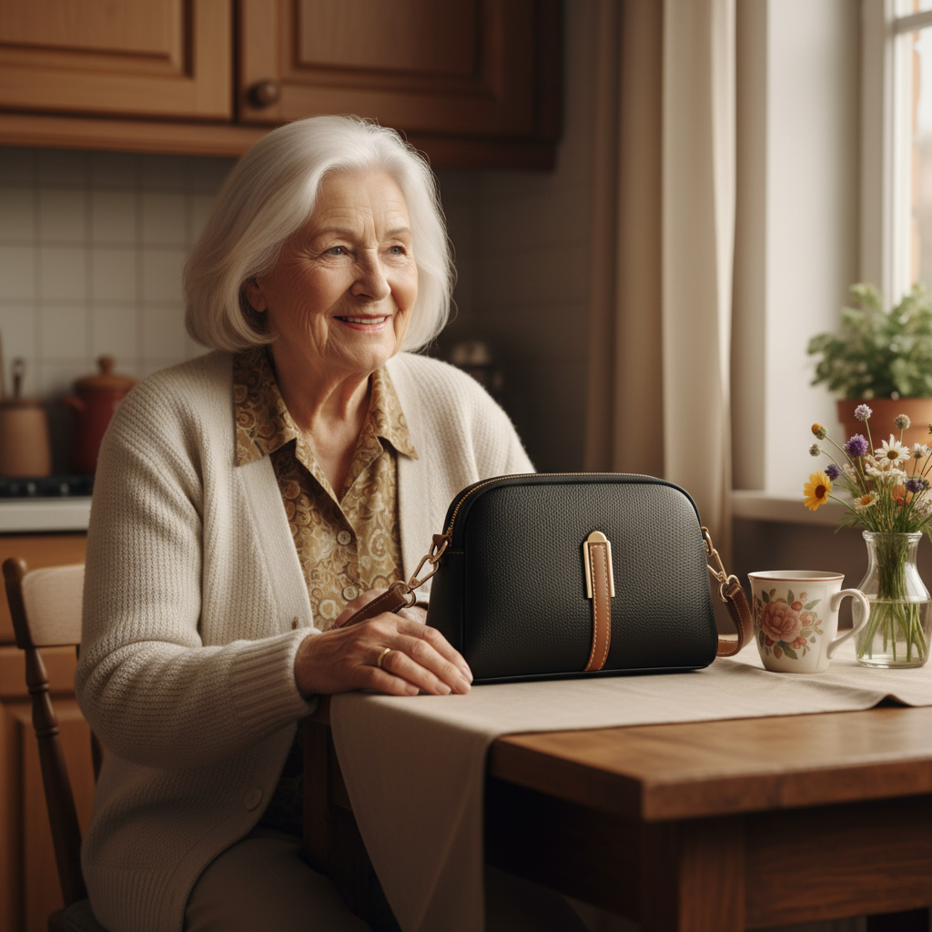 Mila - Bolso de hombro de piel