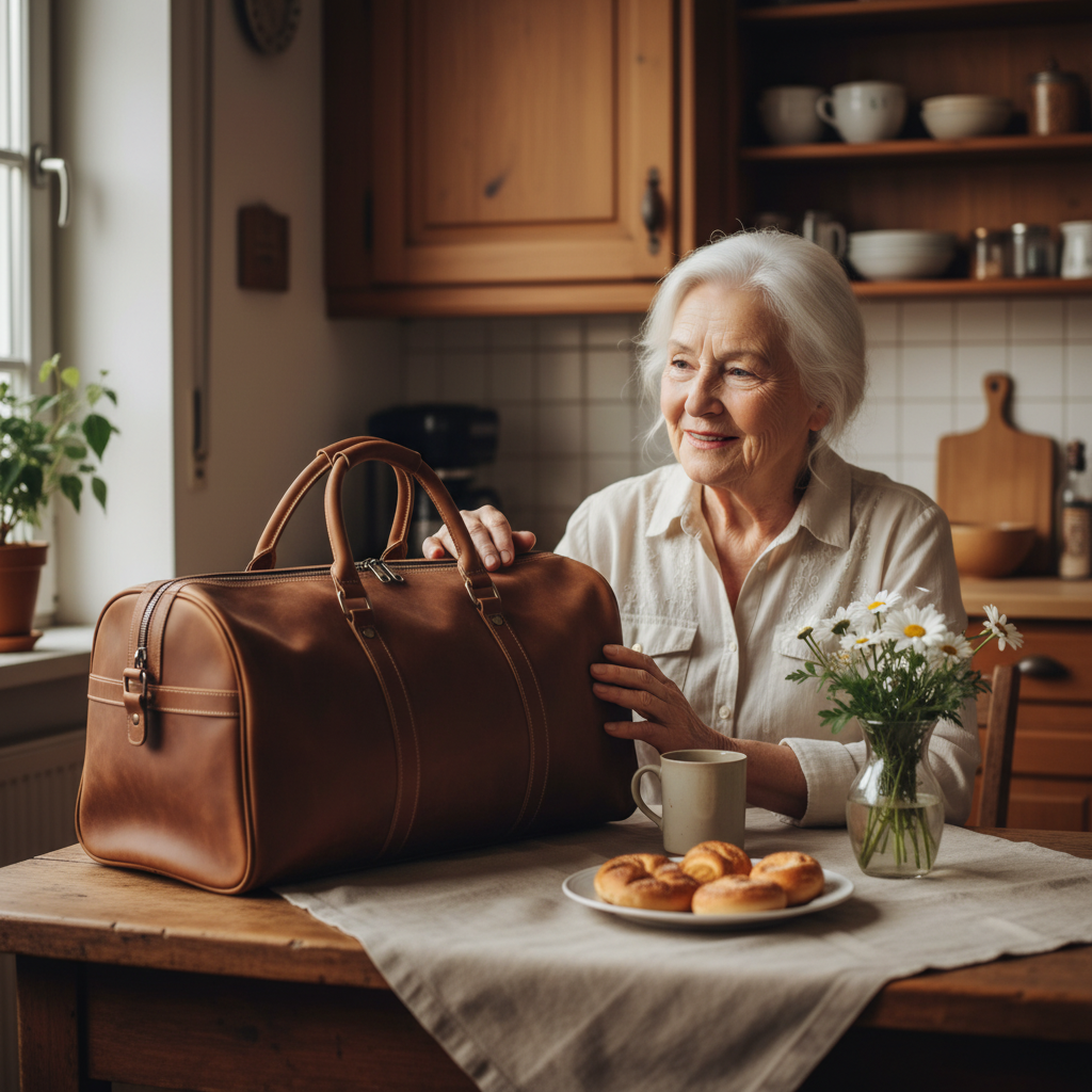 Callahan Bolso de viaje de cuero