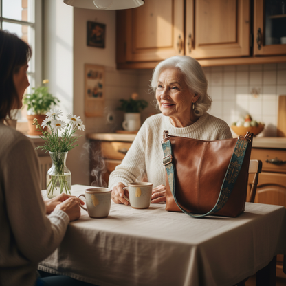 Tamar - Bolso de piel vintage