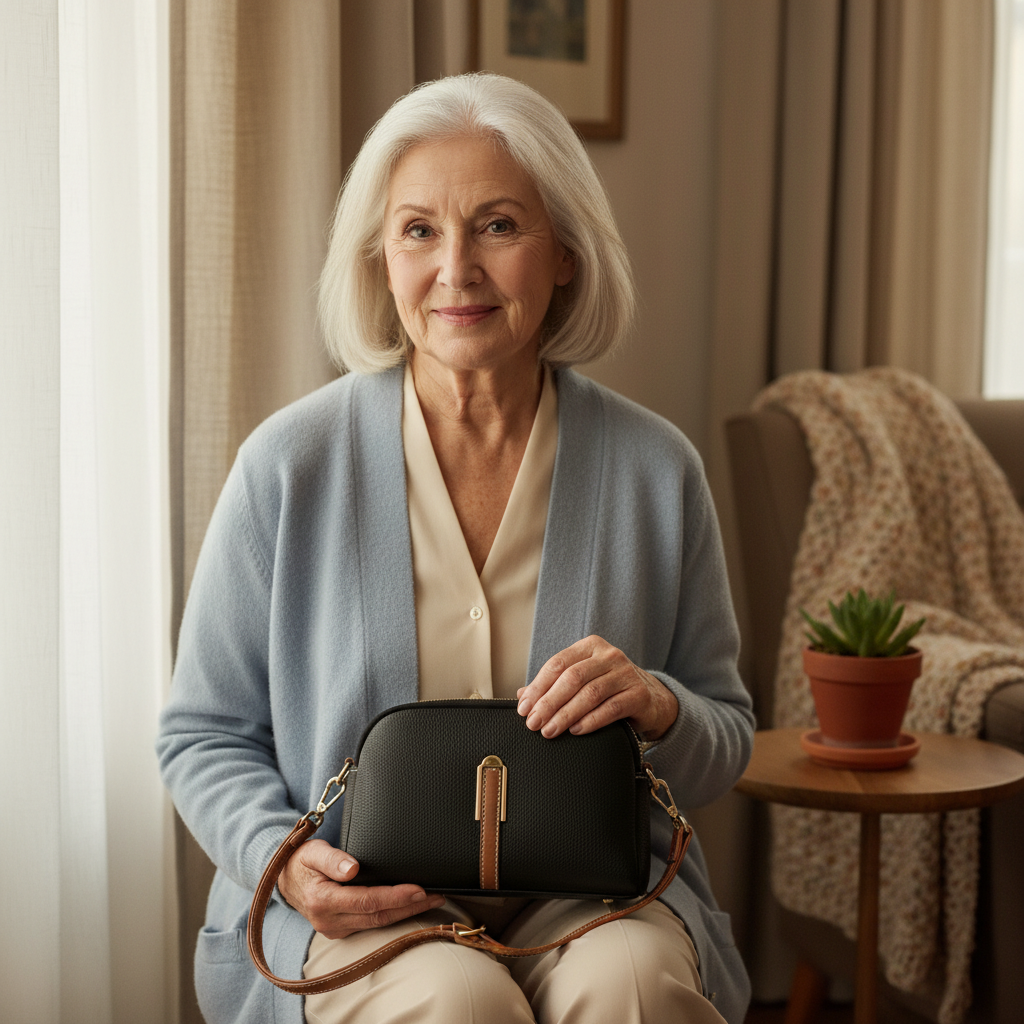 Mila - Bolso de hombro de piel