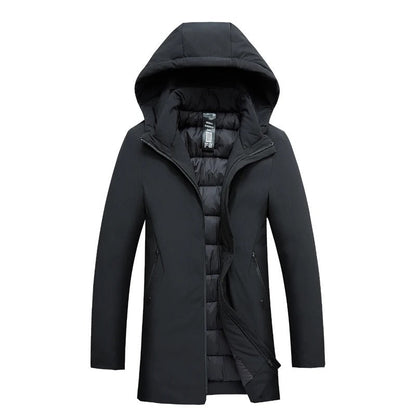 Karl | Lång jacka i slim fit
