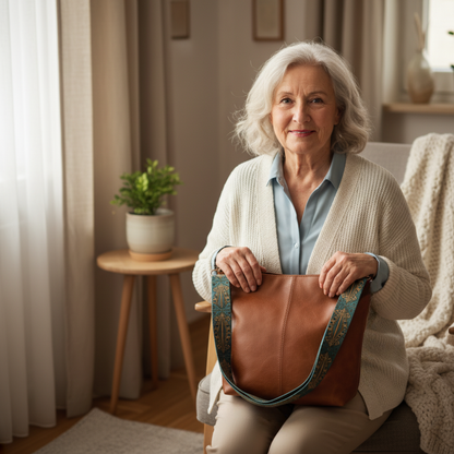 Tamar - Bolso de piel vintage