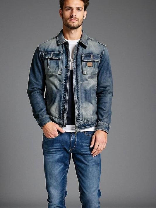 Lorenzo | Klassisk jeansjacka
