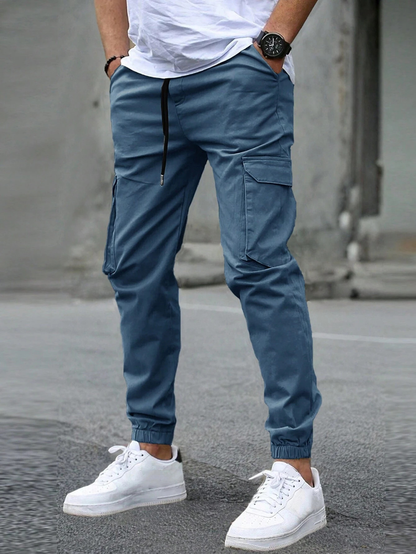 David | Avslappnad cargo-jogger
