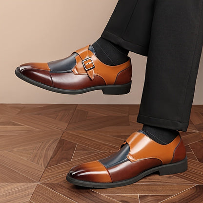 DUNCAN CHAMBERS SINGLE MONK STRAP SHOES