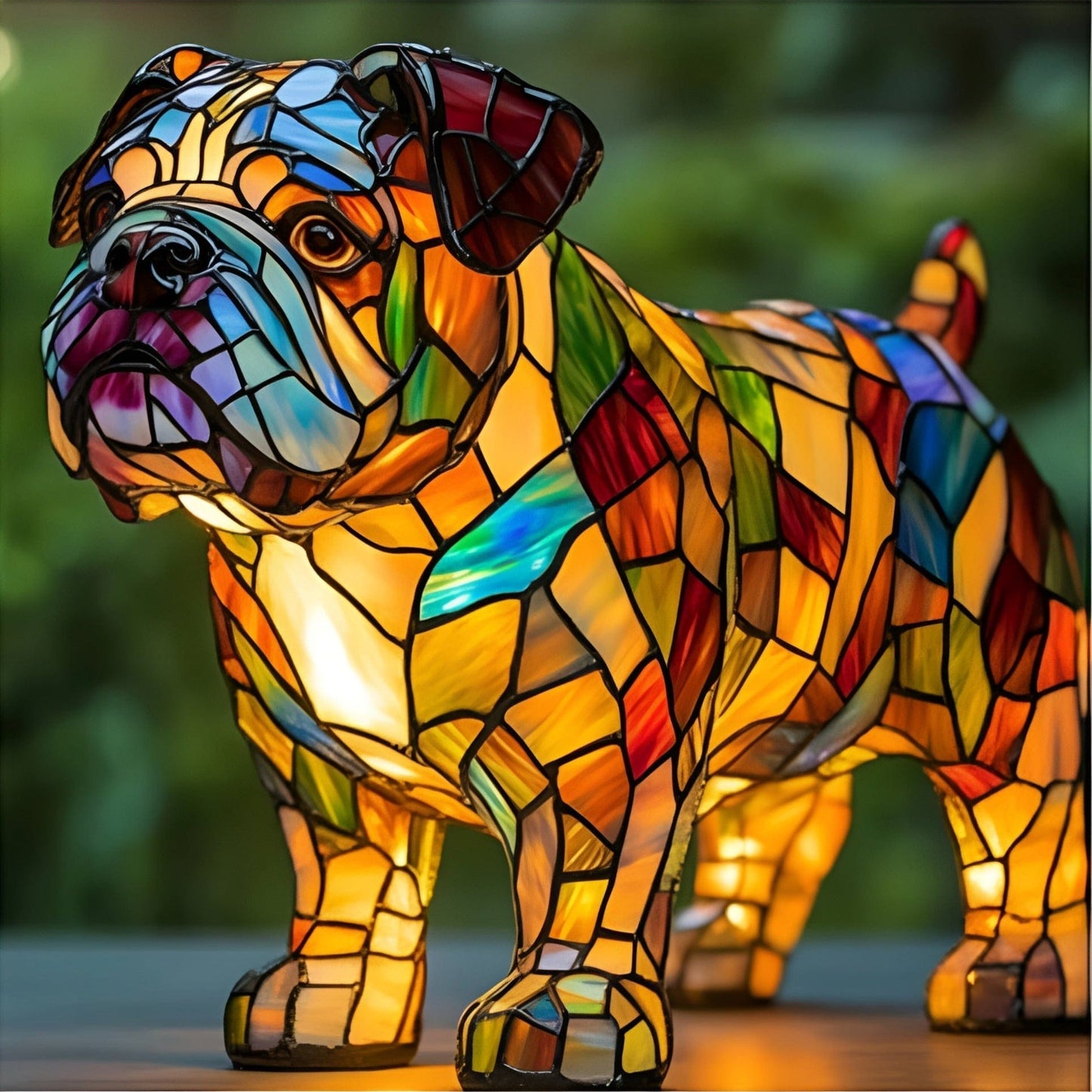 Glow-lampa Modig Bulldog