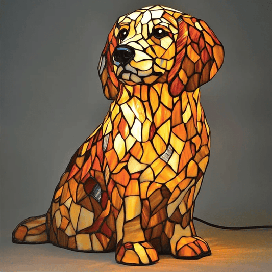 Glow-lampa Golden Retriever