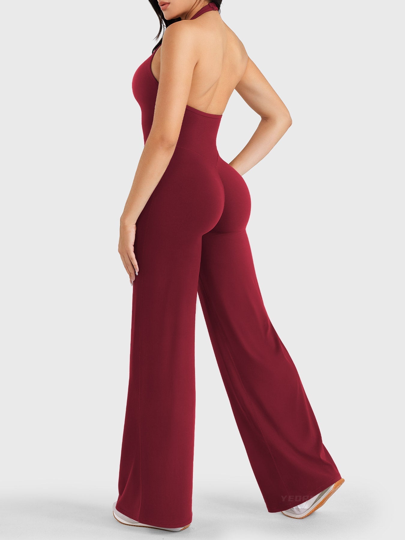 Yeoreo Cathylie Halter Jumpsuit mit geradem Bein
