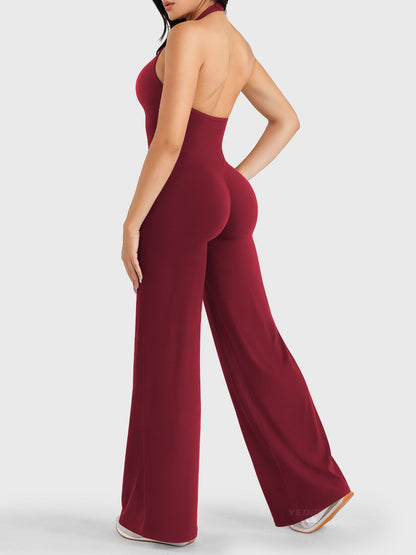Yeoreo Cathylie Halter Jumpsuit mit geradem Bein