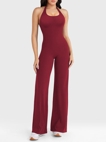 Yeoreo Cathylie Halter Jumpsuit mit geradem Bein