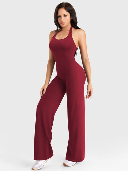 Yeoreo Cathylie Halter Jumpsuit mit geradem Bein