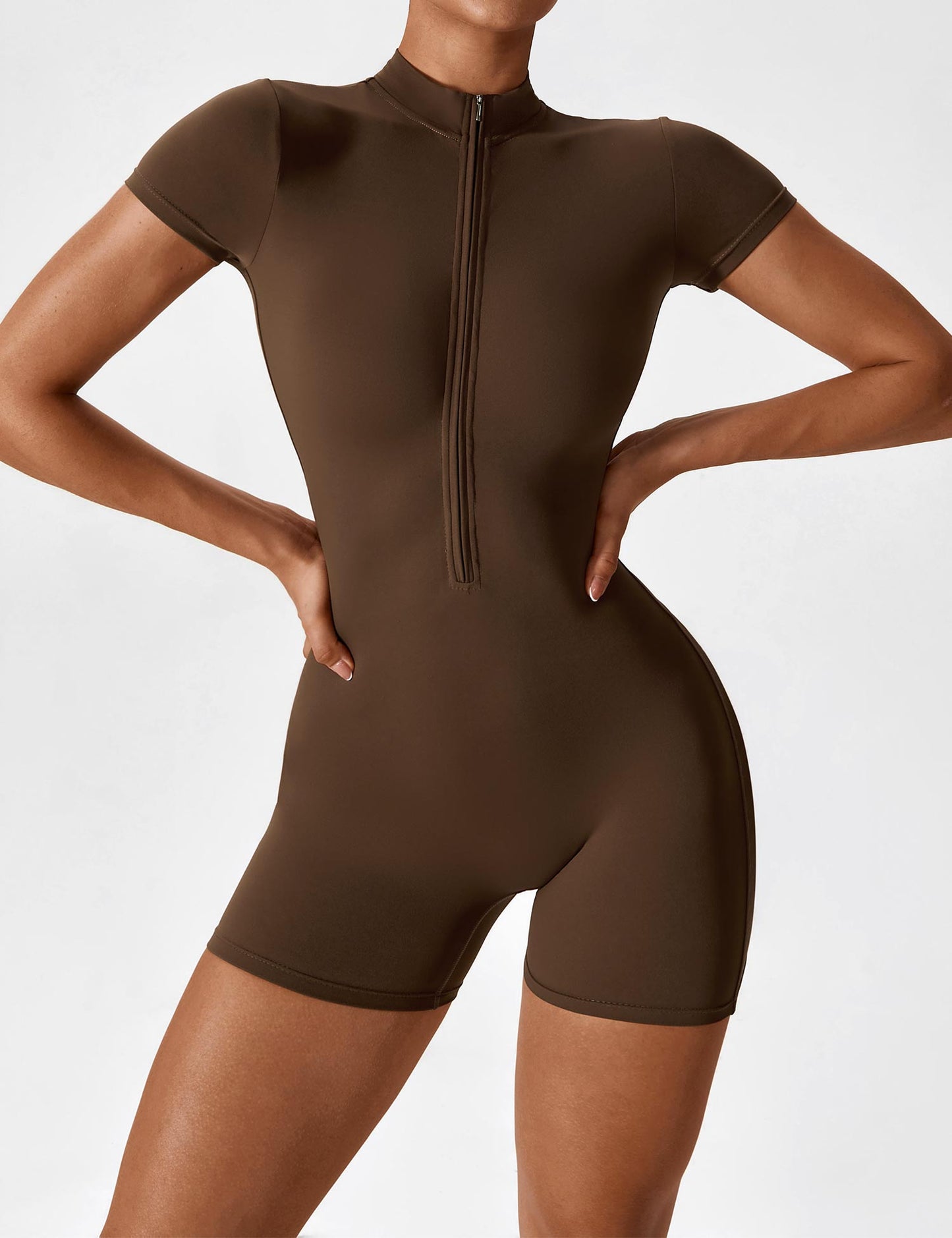 Yeoreo Shortsleeve Reißverschluss Romper