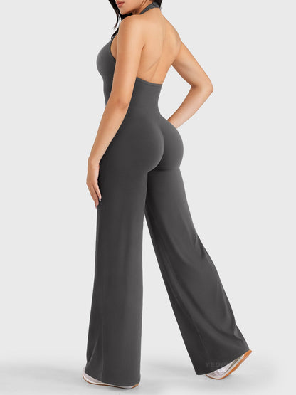 Yeoreo Cathylie Halter Jumpsuit mit geradem Bein