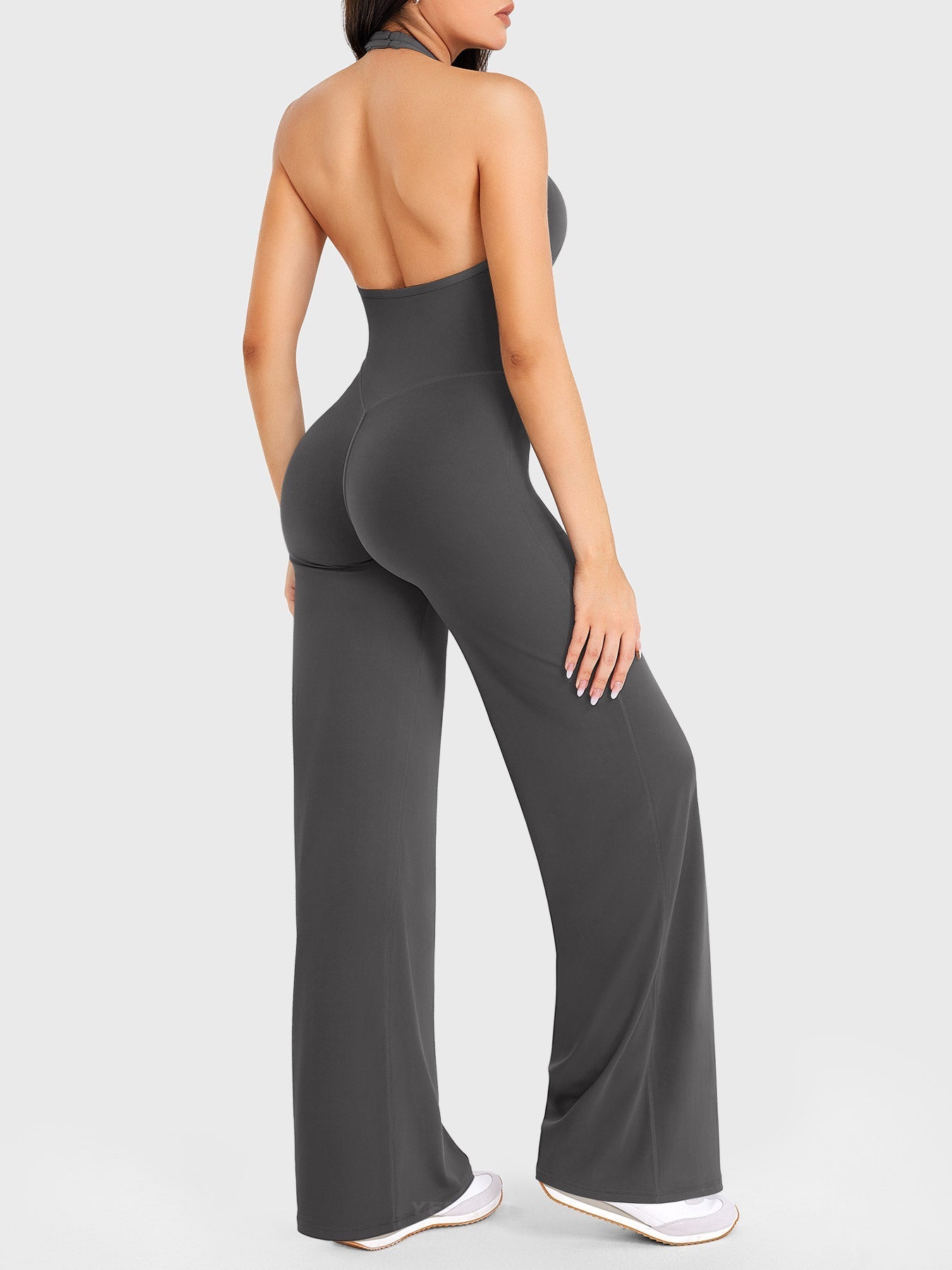 Yeoreo Cathylie Halter Jumpsuit mit geradem Bein