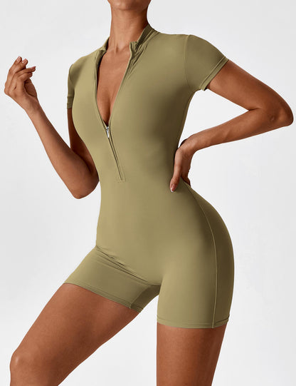 Yeoreo Shortsleeve Reißverschluss Romper