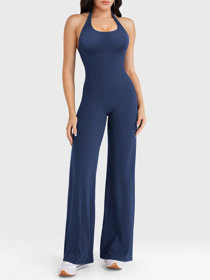 Yeoreo Cathylie Halter Jumpsuit mit geradem Bein