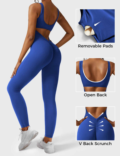 Yeoreo Lizvette Jumpsuit mit V-Rücken