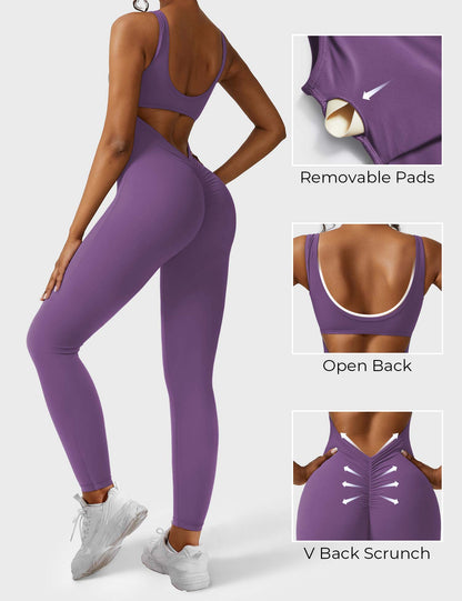Yeoreo Lizvette Jumpsuit mit V-Rücken