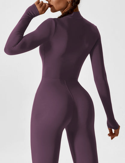Yeoreo Longsleeve Reißverschluss Jumpsuit