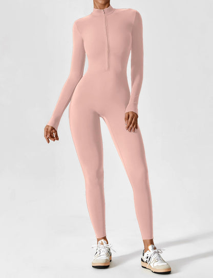 Yeoreo Longsleeve Reißverschluss Jumpsuit