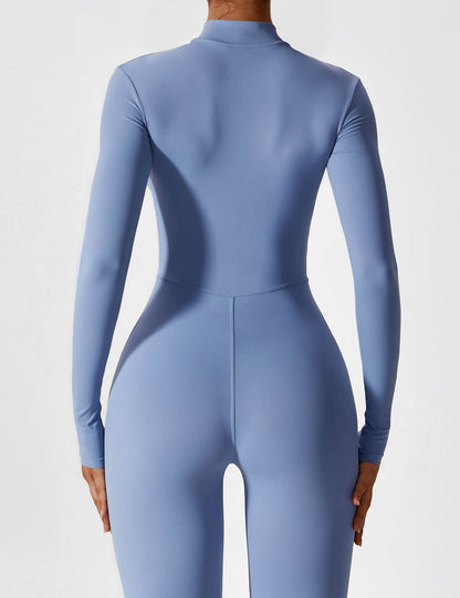 Yeoreo Longsleeve Reißverschluss Jumpsuit