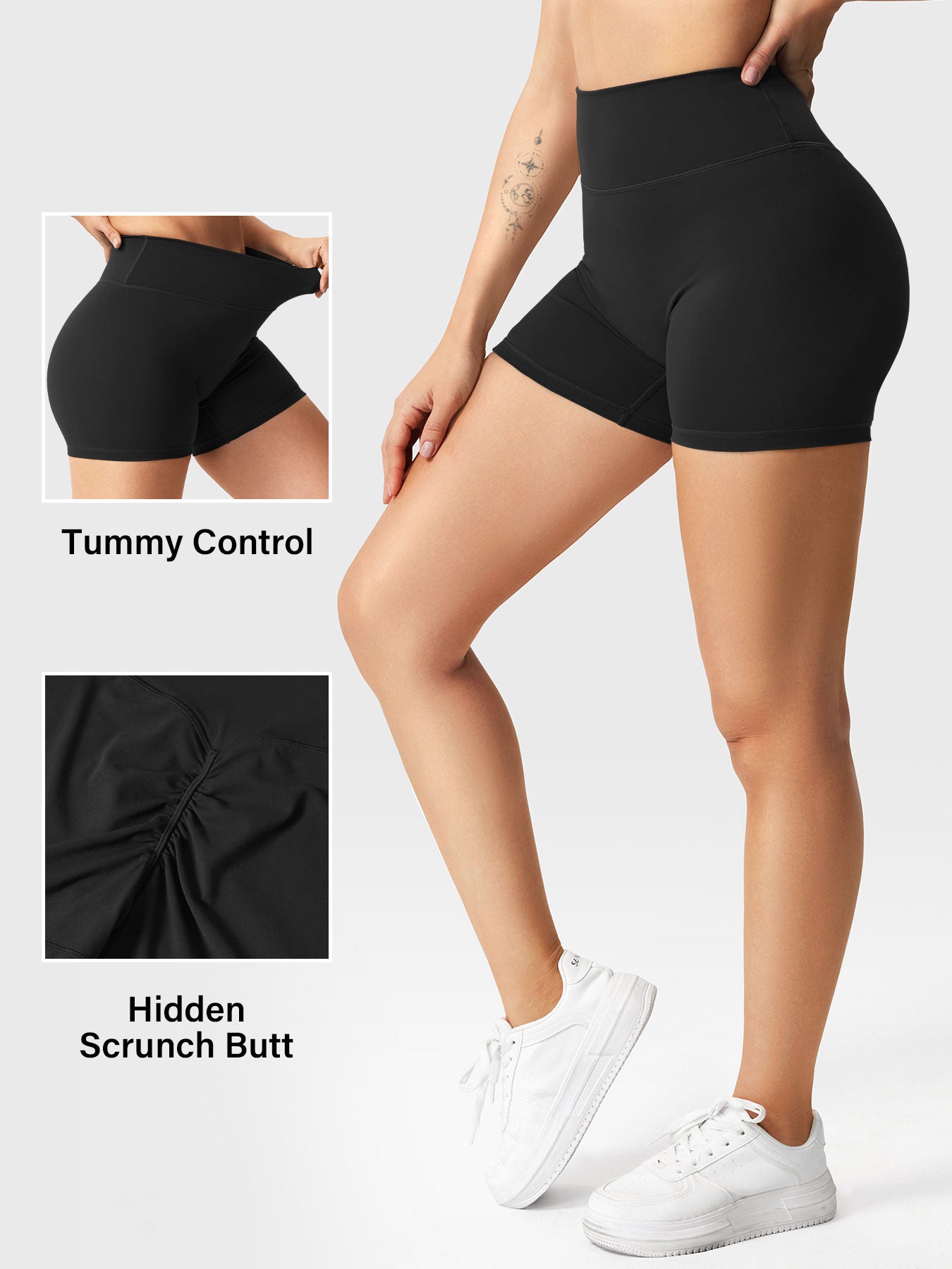 Yeoreo Craze 3.6" Scrunch Shorts