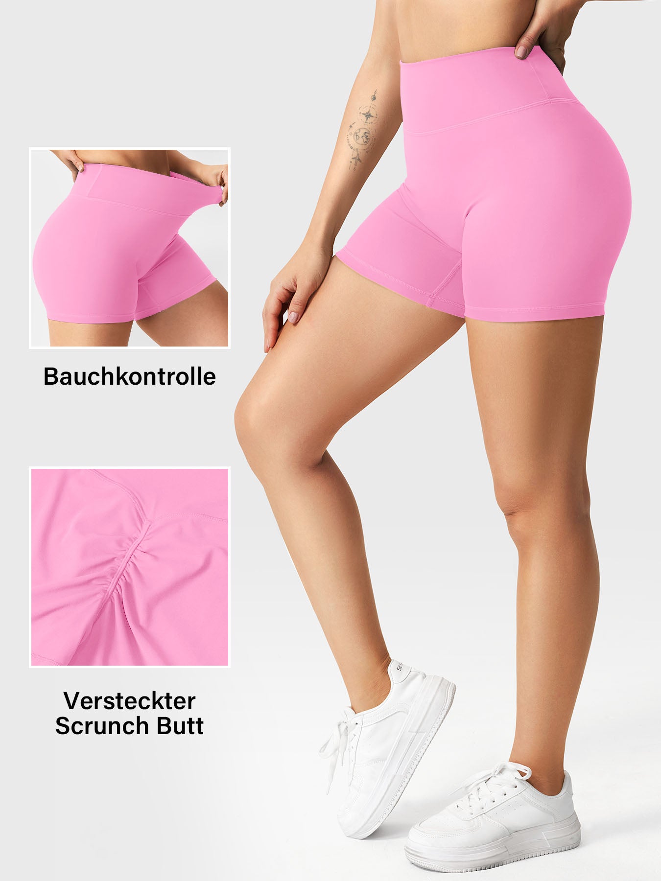 Yeoreo Craze 4.5" Scrunch Shorts