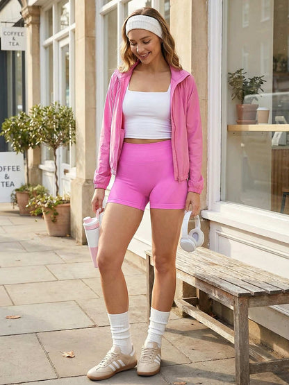 Yeoreo Baderiy 4,5" Verbesserte Nahtlose Shorts