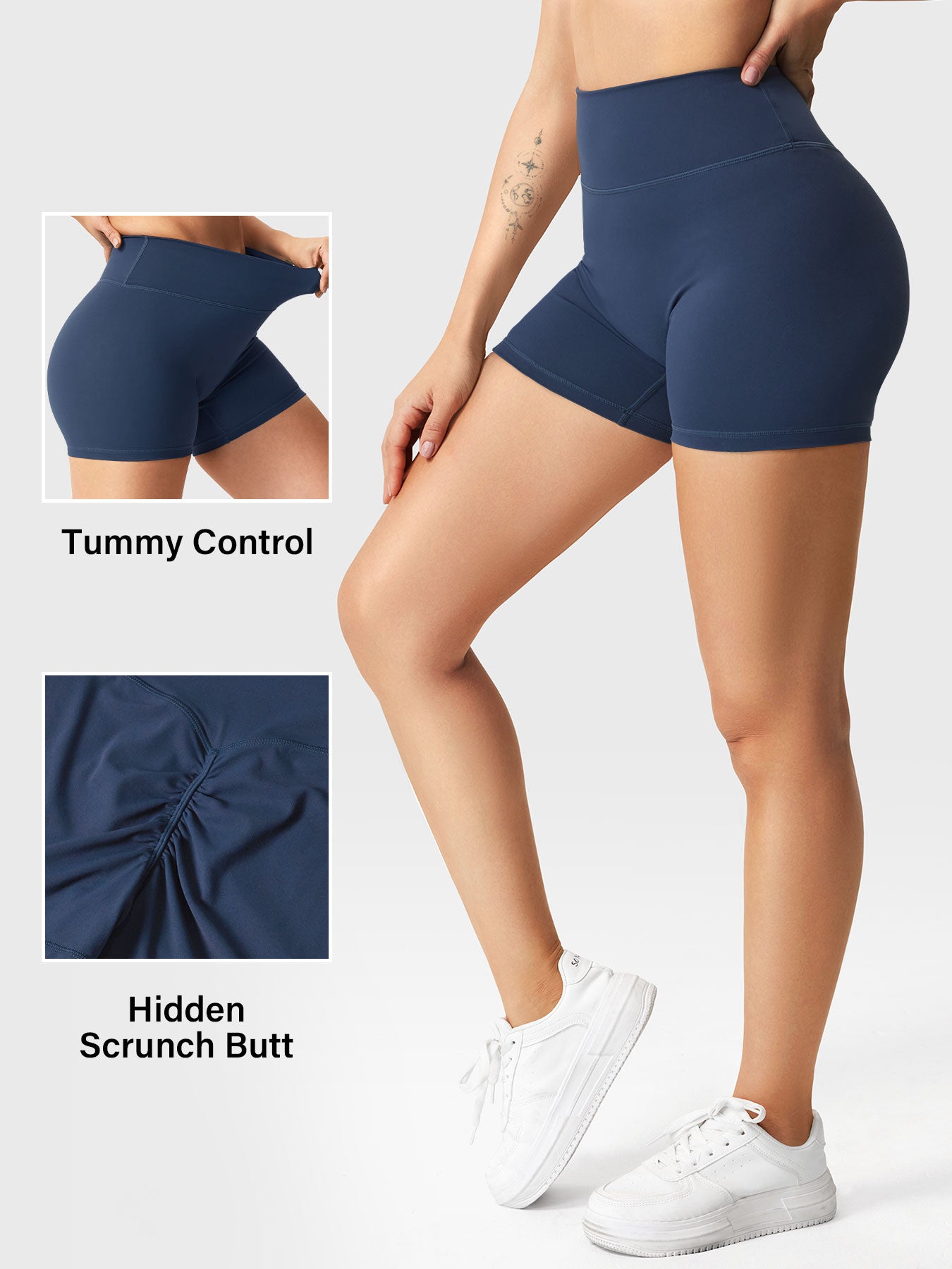 Yeoreo Craze 3.6" Scrunch Shorts
