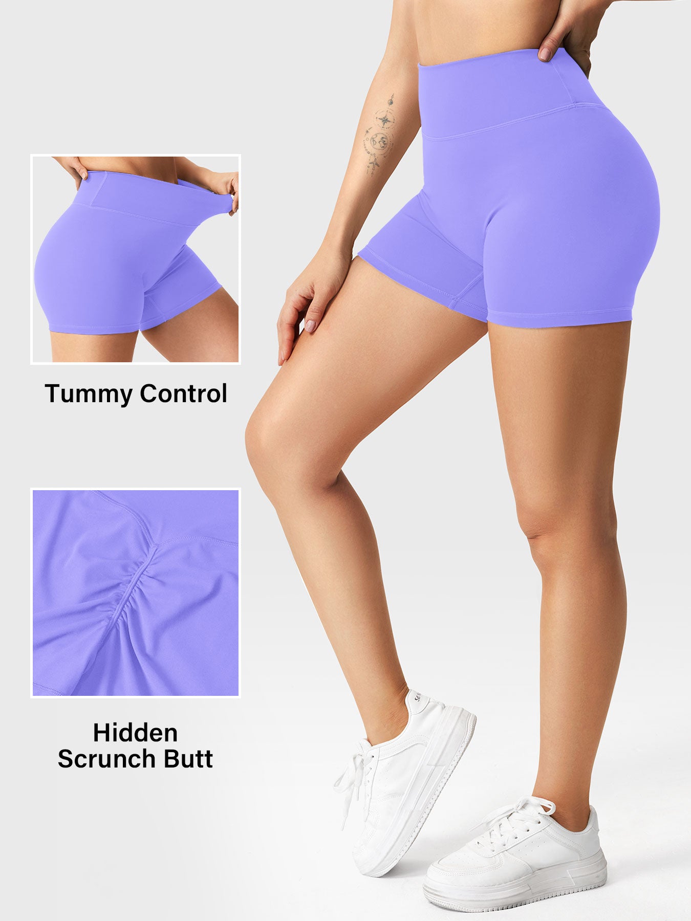 Yeoreo Craze 3.6" Scrunch Shorts