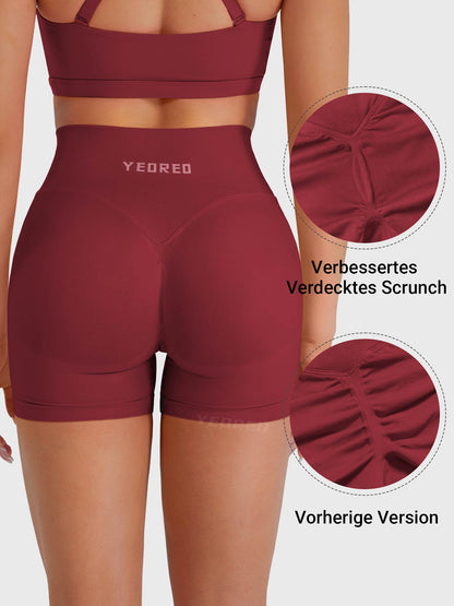 Yeoreo Baderiy 4,5" Verbesserte Nahtlose Shorts