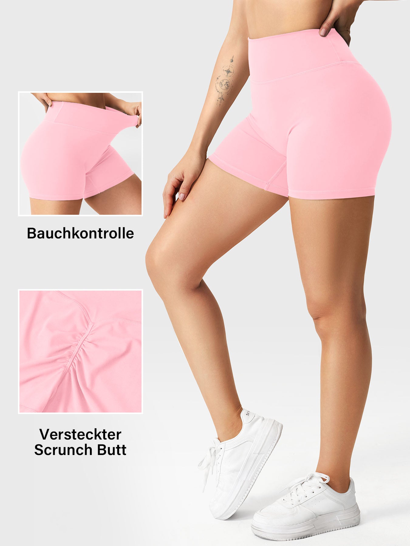 Yeoreo Craze 4.5" Scrunch Shorts