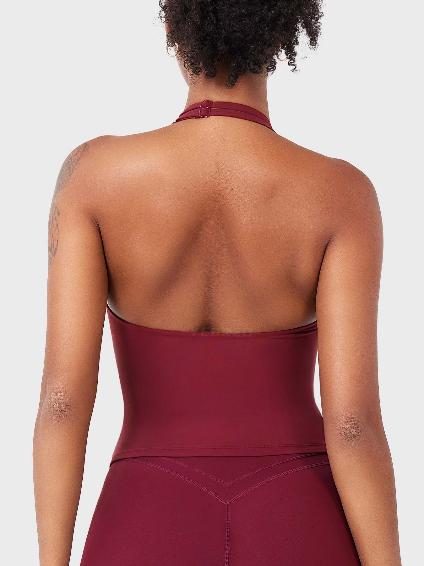 Yeoreo Elevine V-Ausschnitt Neckholder Tank