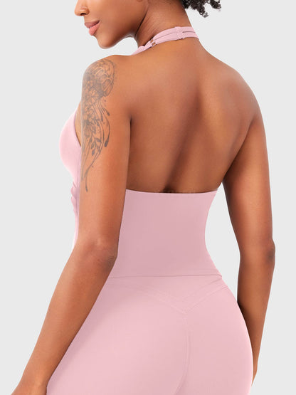 Yeoreo Elevine V-Ausschnitt Neckholder Tank