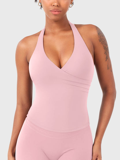 Yeoreo Elevine V-Ausschnitt Neckholder Tank