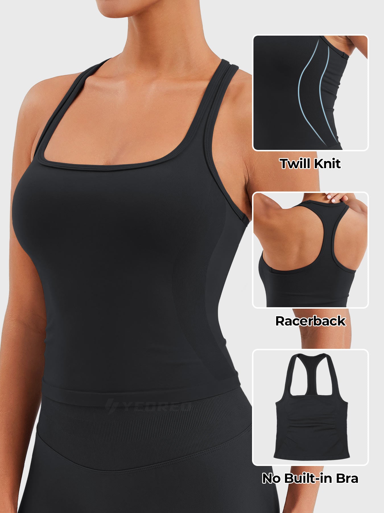 Yeoreo Esteile Seamless Racerback Tank