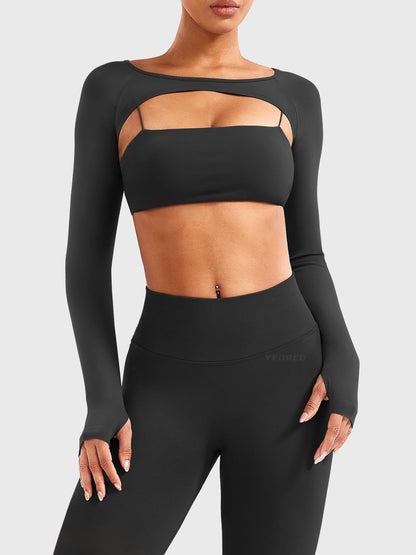 Yeoreo Sherylie SoftHue™ Seamless Bolero Shrug