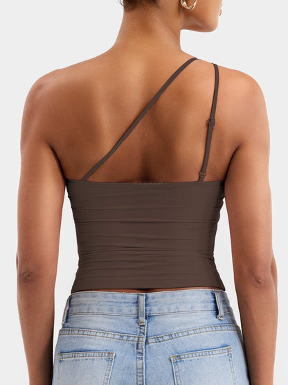 Yeoreo Fanciy Ein-Schulter Tank Top