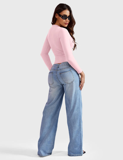 Yeoreo Sweeney Longsleeve Top