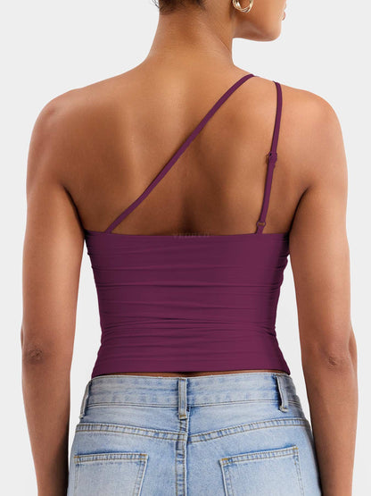 Yeoreo Fanciy Ein-Schulter Tank Top