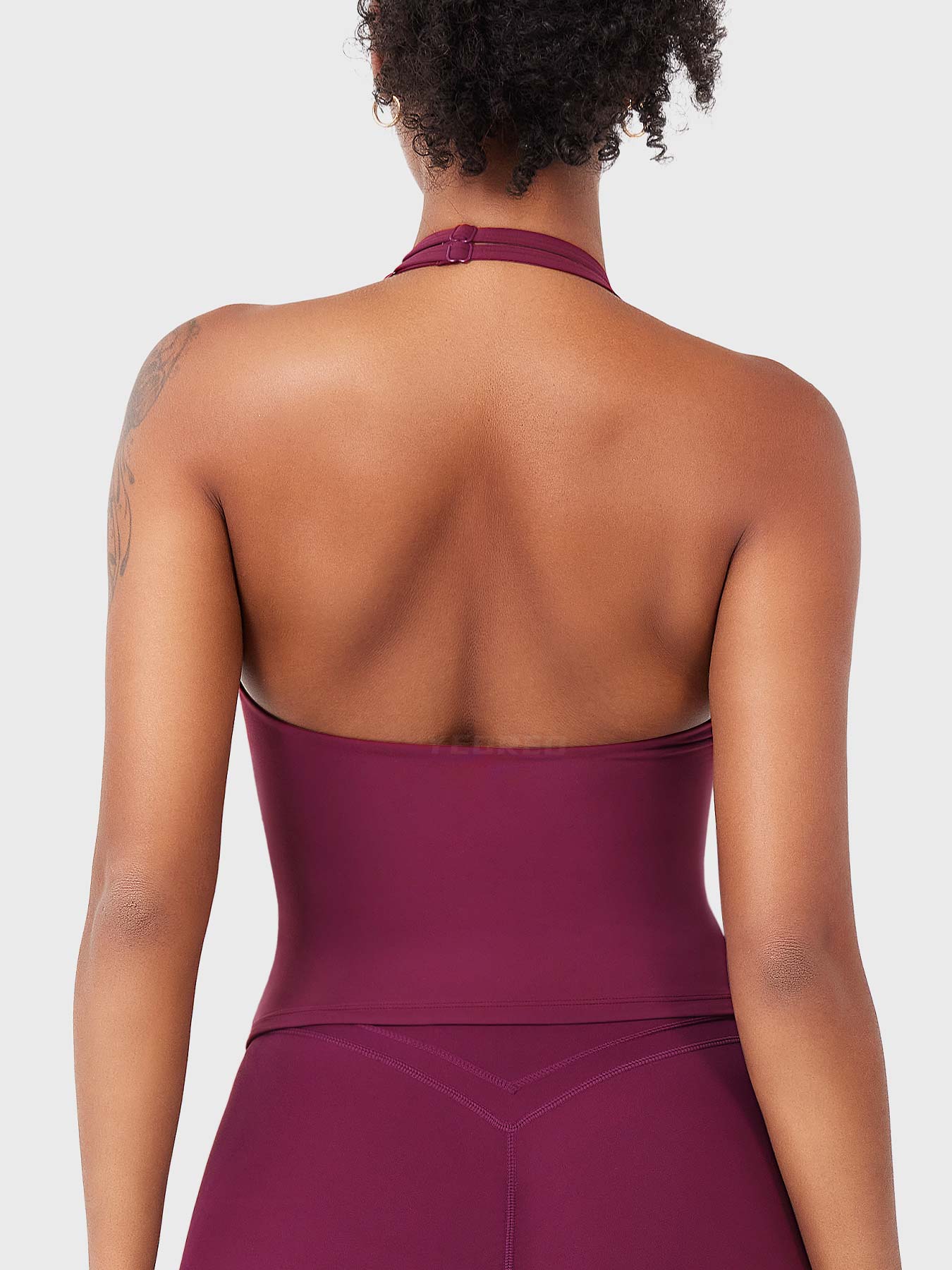 Yeoreo Elevine V-Ausschnitt Neckholder Tank