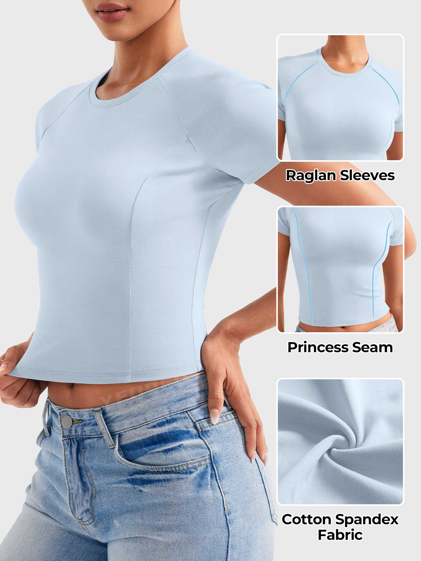 Yeoreo Corriny Baumwoll T-Shirt