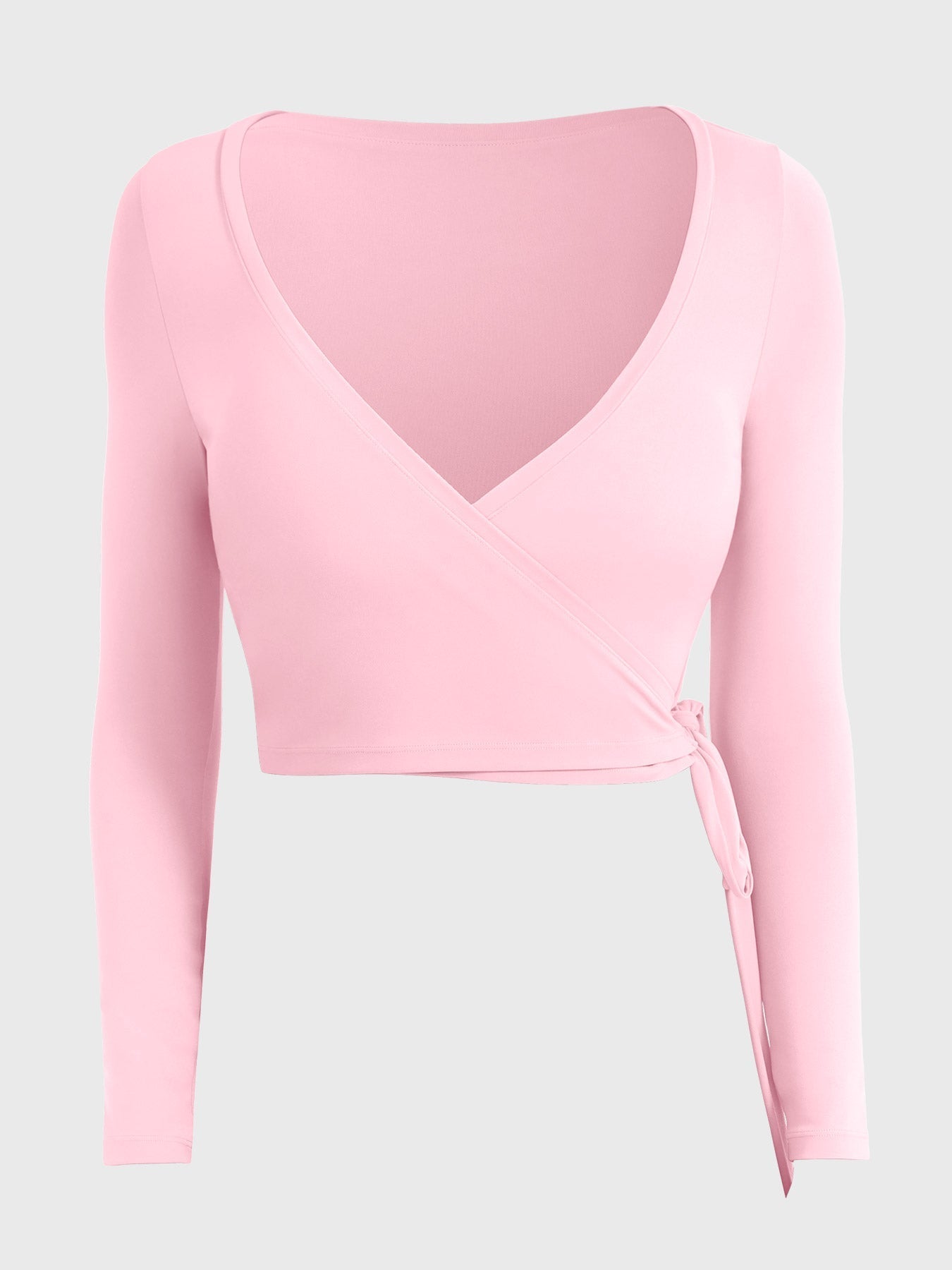 Yeoreo Michelie Langarm Ballett Wickel Top