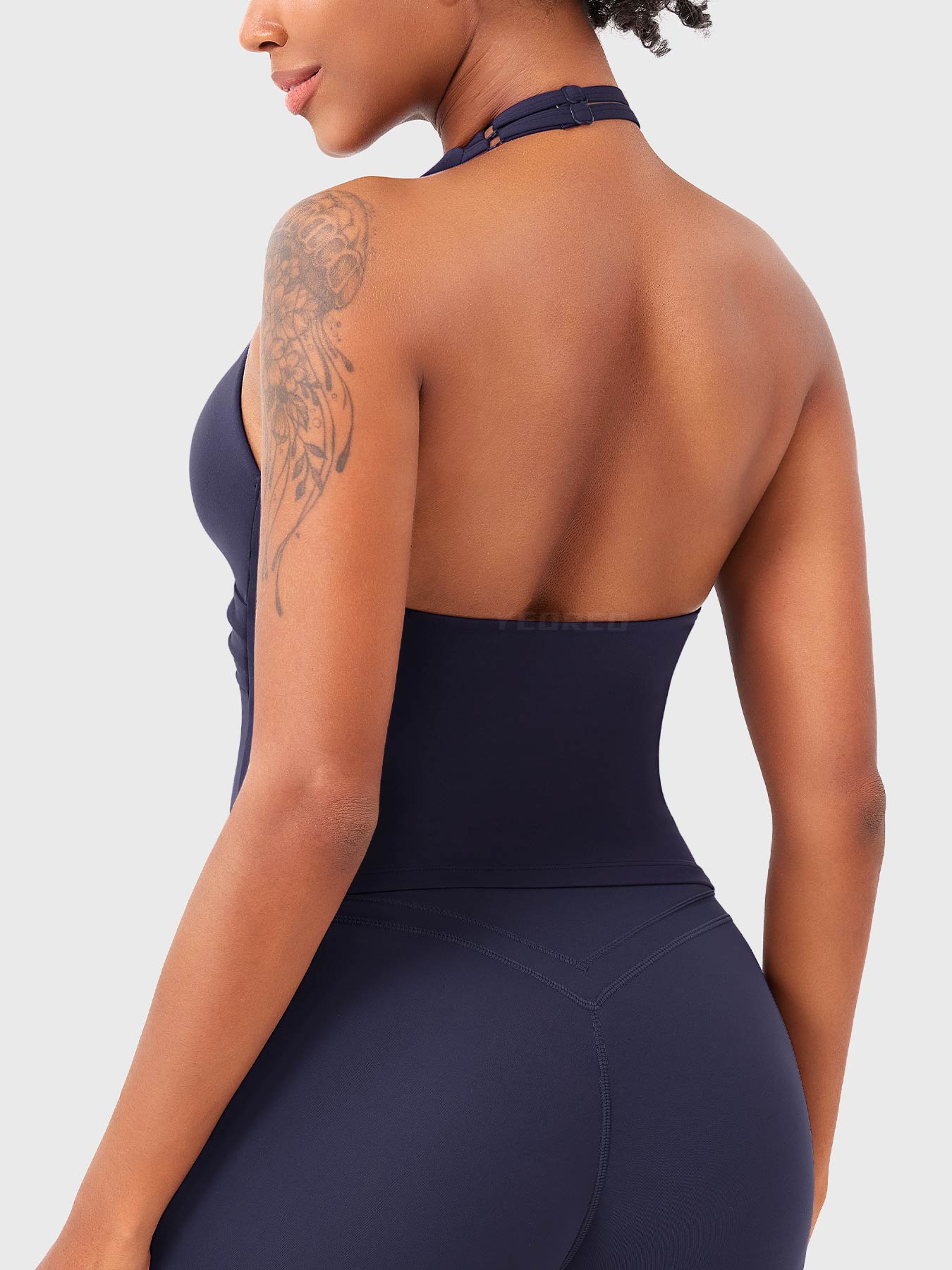 Yeoreo Elevine V-Ausschnitt Neckholder Tank