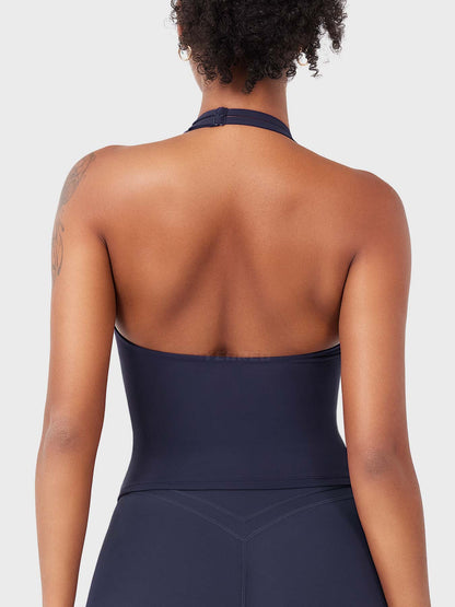 Yeoreo Elevine V-Ausschnitt Neckholder Tank