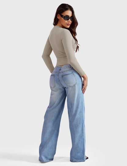 Yeoreo Sweeney Longsleeve Top